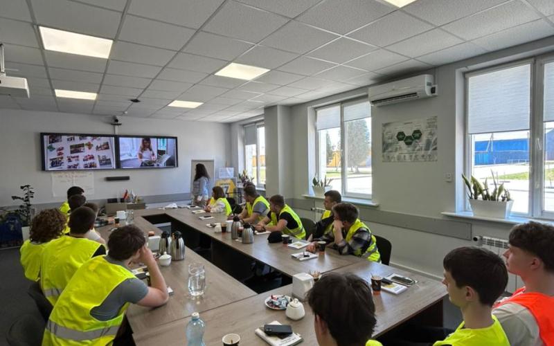 Досвід сталої енергетики: студенти відвідали біогазовий завод на Goodvalley Ukraine LLC