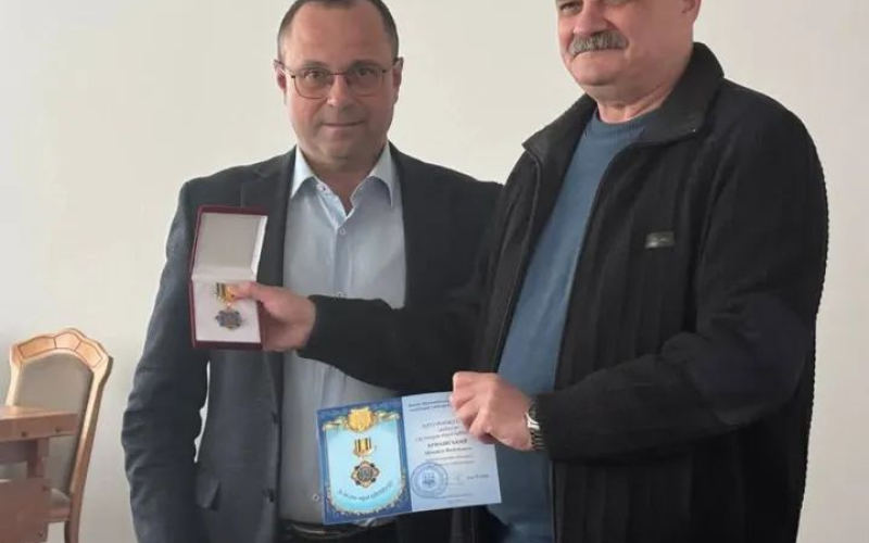 Відзнака за плідну працю: щиро вітаємо колегу!