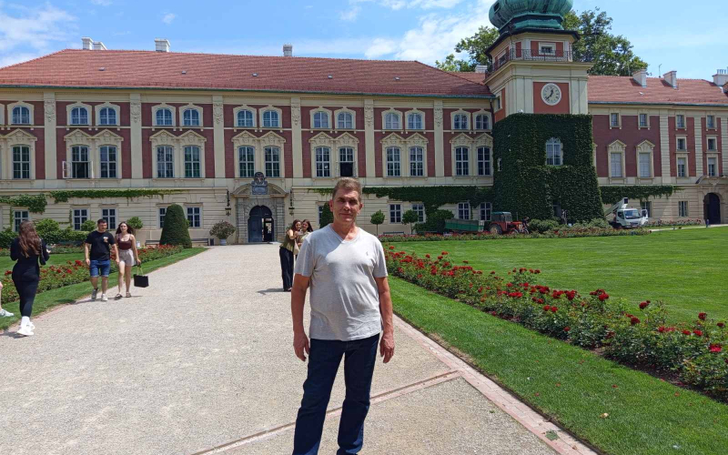 Замок Любомирських у місті Ланьцут
