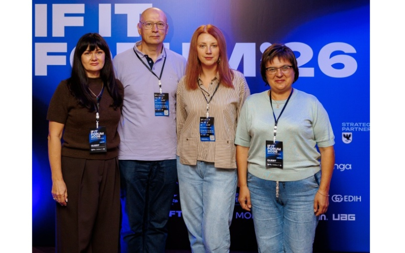 Викладачі кафедри комп’ютерних систем і мереж — на IF IT FORUM 2026