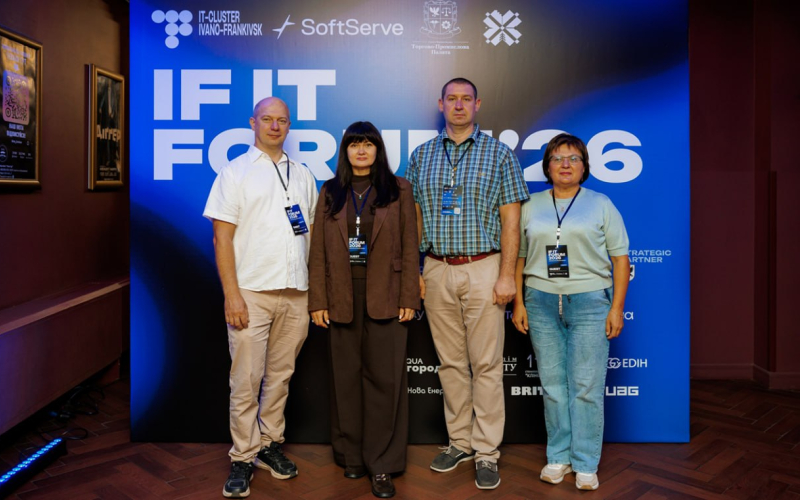 Викладачі кафедри комп’ютерних систем і мереж — на IF IT FORUM 2026