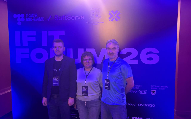Викладачі кафедри комп’ютерних систем і мереж — на IF IT FORUM 2026