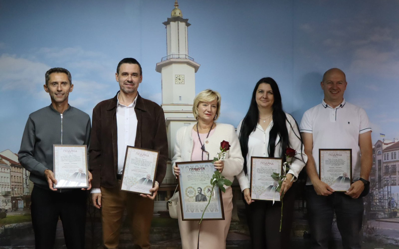 Грамота міського голови за вагомий внесок у розвиток освіти і науки