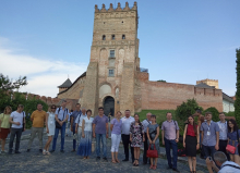 Екскурсія учасників DSM:IE 2019 до Луцького  замку