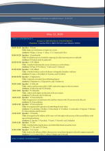 Програма конференцї ICAS 2020  - розклад доповідей по секції  інженерної механіки