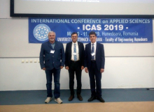 Учасники конференції ICAS 2019: Павло Войтенко, Маріус Бенеа , Олег Онисько