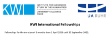 KWI International Fellowships in Essen for research fellows who have completed their PhD and have up to 6 years of post-doctoral experience