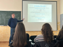 Лекція працівника Бурштинської теплової електростанції  