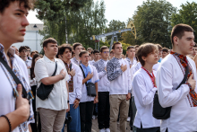 Першокурсники ІФНТУНГ зробили перший крок у студентське життя
