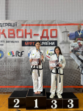 Тріумф юної чемпіонки з таеквон-до