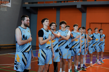 Баскетбольна команда університету із двома перемогами!