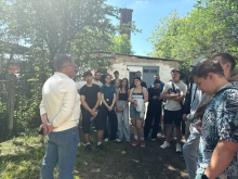 Першокурсники-геофізики на ознайомчій практиці