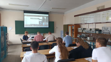 Бакалаври кафедри нафтогазової геофізики успішно захистили кваліфікаційні роботи